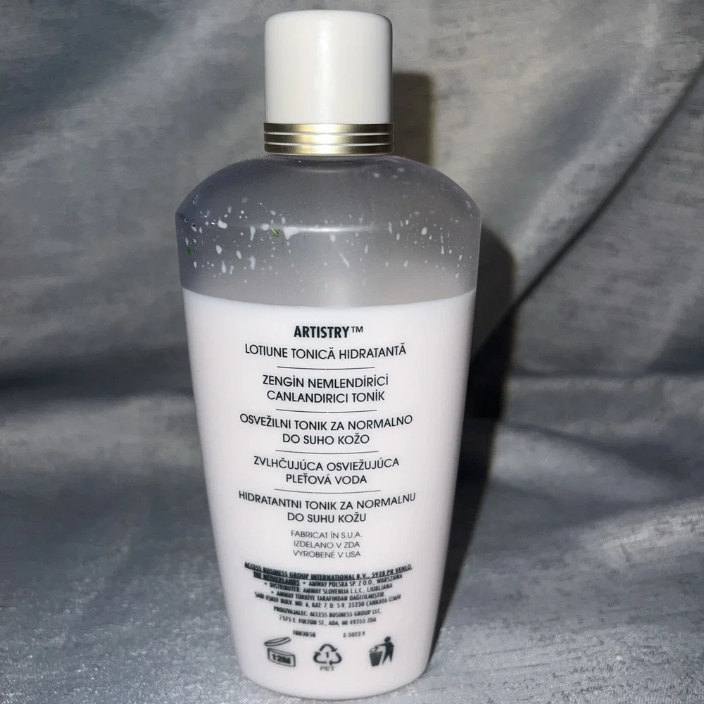 Amway Artistry Moisture Rich Toner 250 ML READ Anti-aging Cleaning Face Skin